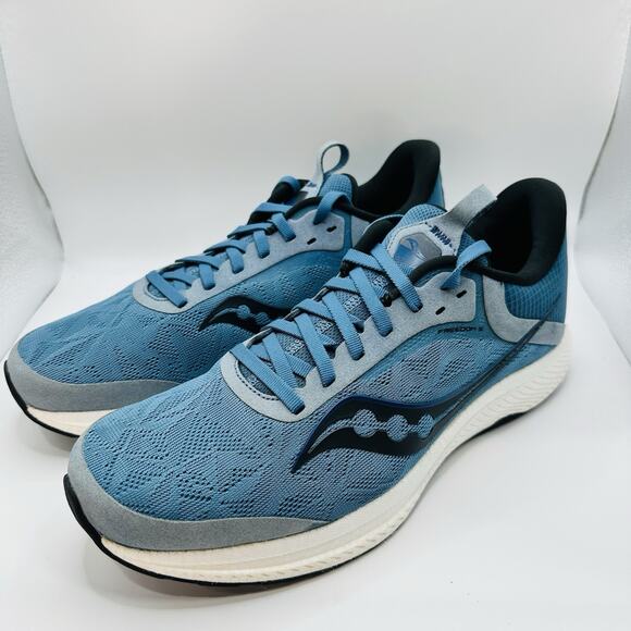 Saucony Freedom 5 Running Shoe Sneakers Blue Men\'s Size 9 S20726-21